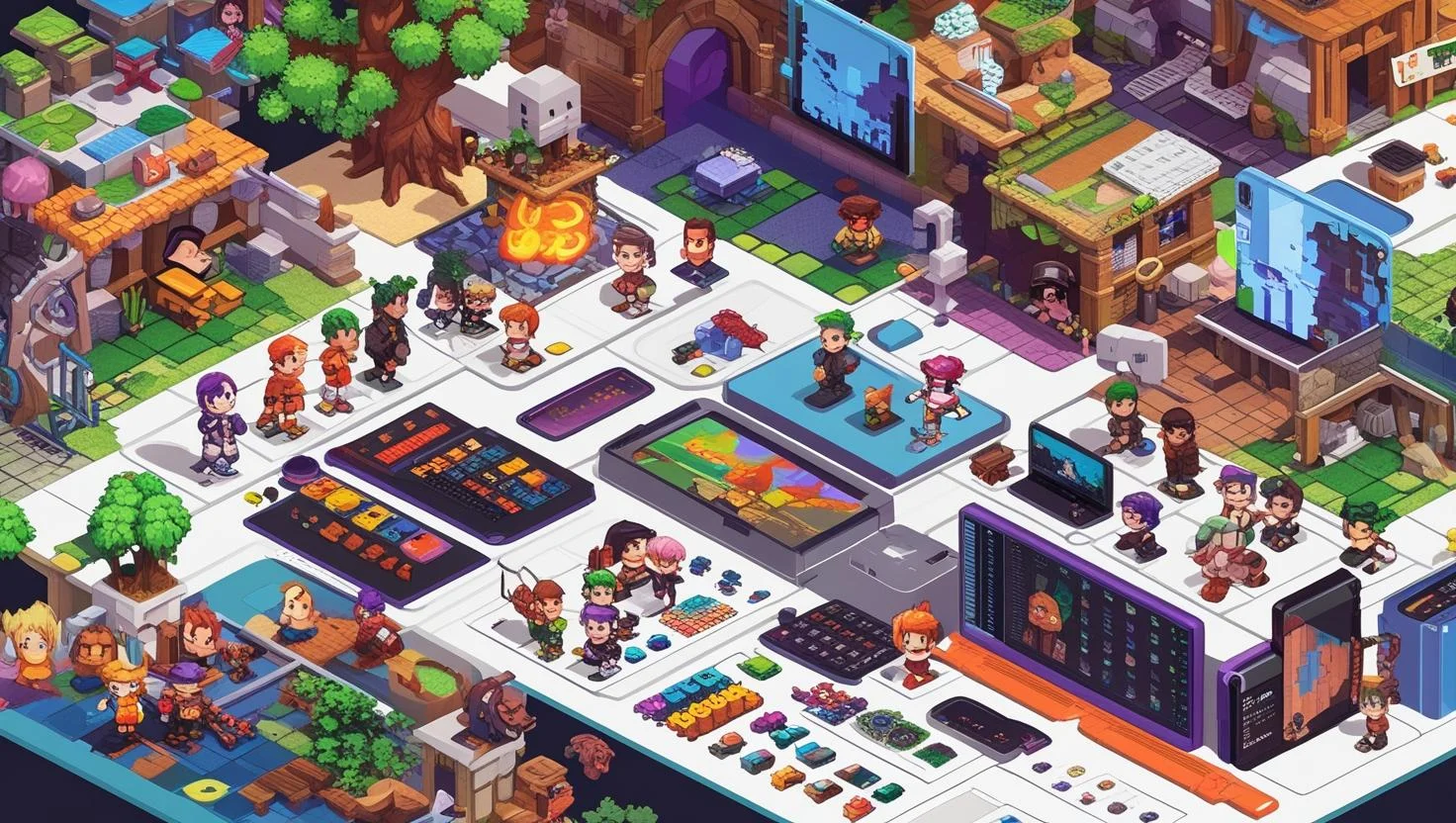 Game Asset Creation & Animation